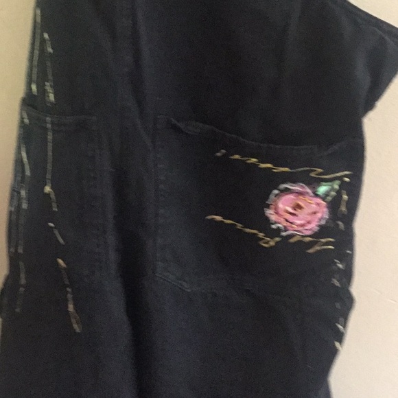 bibs,  cute black hand painted by Sarah Oringinals - Picture 5 of 7